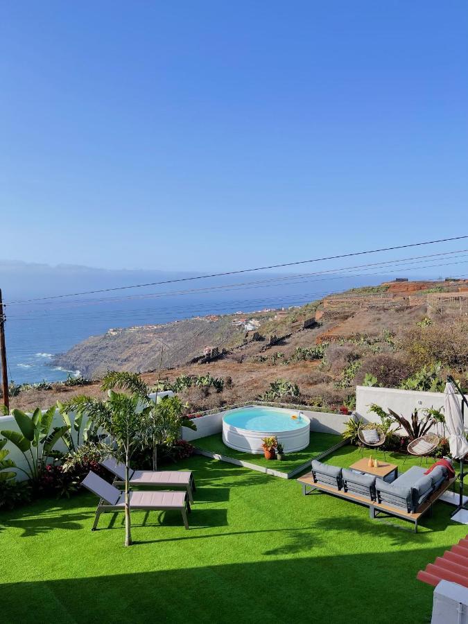 Puerto de la Madera Casa Con Piscina Y Jardin Con Vistas Al Marヴィラ エクステリア 写真
