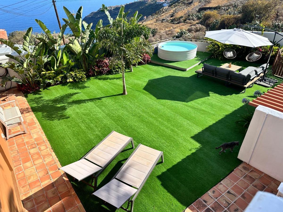 Puerto de la Madera Casa Con Piscina Y Jardin Con Vistas Al Marヴィラ エクステリア 写真